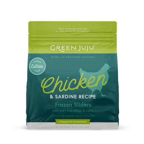 Green Juju - Frozen Chicken Extras Recipe - Raw Dog Food - Various Sizes (Local Delivery Only)