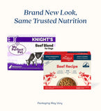 My Perfect Pet - Knight’s Beef Blend - Gently Cooked Dog Food - 4 lb (PRE-ORDER-Local Delivery Only)