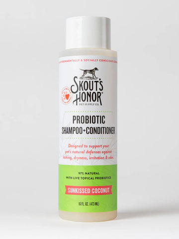 Skout's Honor - Probiotic Shampoo + Conditioner Sunkissed Coconut