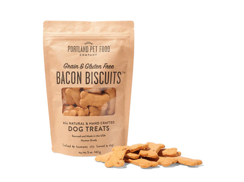 Portland Pet Food Company - Grain & Gluten-Free Bacon Biscuits