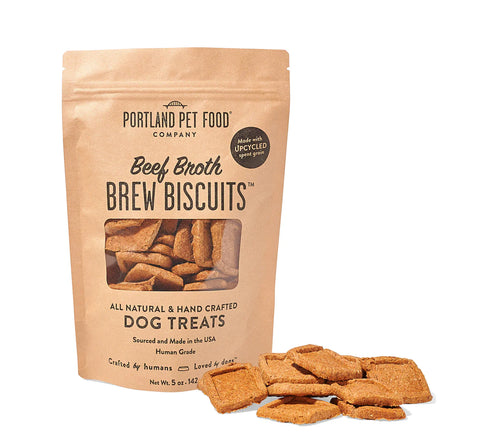 Portland Pet Food Company - Brew Biscuits with Beef Broth
