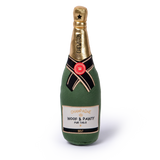 Chewffon - Plush Champagne Bottle Squeaky Dog Toy