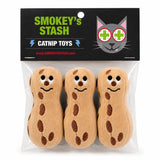 Smokey's Stash - Catnip Filled Peanuts Cat Toy