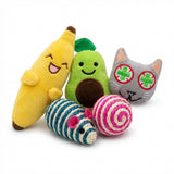 Smokey's Stash - Catnip Avocado, Banana & Sisal Rope Cat Toy