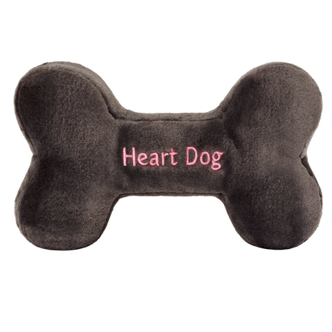 Fluff & Tuff - Heart Dog Bone Toy