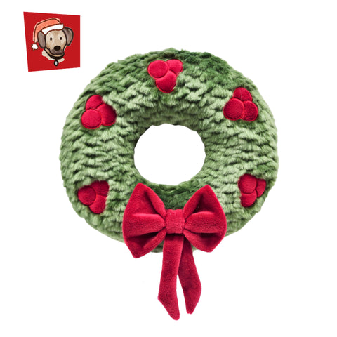 Fluff & Tuff - Holiday Wreath Toy