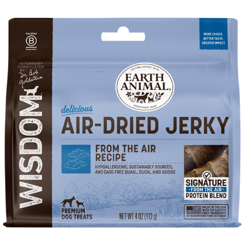 Earth Animal - Wisdom Air-Dried Jerky From the Air