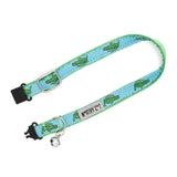 The Worthy Dog - Alligators Blue Cat Collar