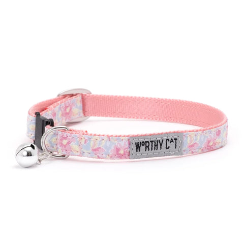 The Worthy Dog - Fancy Floral Cat Collar