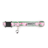 The Worthy Dog - Pink Golf Cat Collar