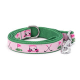 The Worthy Dog - Golf Lead Pink