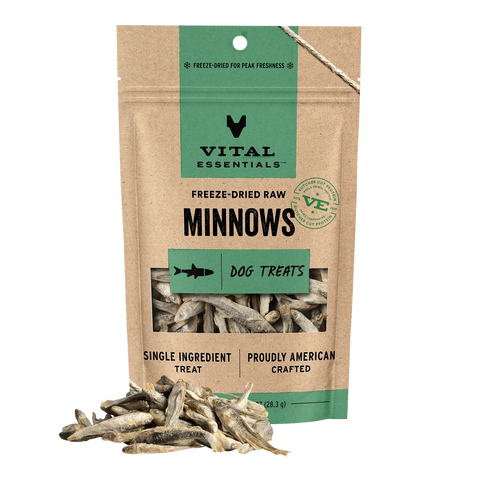 Vital Essentials - Freeze-Dried Minnows Treats (PRE-ORDER)