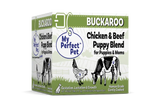 My Perfect Pet - Buckaroo Puppy Chicken & Beef Blend - Gently Cooked Dog Food - 4 lb (Hillsborough County FL Delivery Only)