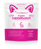 Small Batch - Frozen Rabbit Batch Sliders - Raw Cat Food - 3 lb (Local Delivery Only)