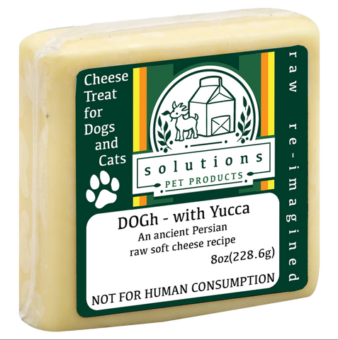 Solutions Pet Products -  Goat Milk Cheese DOGh with Yucca 8oz (PRE-ORDER-Local Delivery Only)