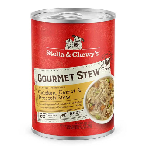 Stella & Chewy's - Gourmet Stew Chicken Carrot & Broccoli - Wet Dog Food - 12.5oz