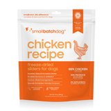 Small Batch - Chicken Sliders - Freeze-Dried Dog Food - Various Sizes