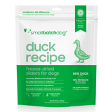 Small Batch - Duck Sliders - Freeze-Dried Dog Food - Various Sizes