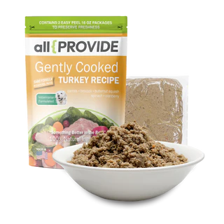 All Provide - Gently Cooked Turkey - Gently Cooked Dog Food - 2 lb (Local Delivery Only)