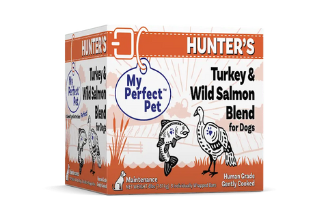My Perfect Pet - Hunter’s Turkey & Wild Salmon Blend - Gently Cooked Dog Food - 4 lb (Hillsborough County FL Delivery Only)