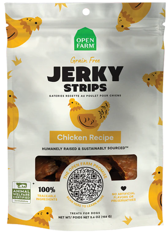 Open Farm - Grain-Free Chicken Jerky Strips