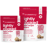 Small Batch - Lightly Cooked Beef Batch - Gently Cooked Dog Food - Various Sizes (Local Delivery Only)