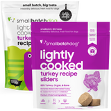 Small Batch - Lightly Cooked Turkey Batch - Gently Cooked Dog Food - Various Sizes (Local Delivery Only)