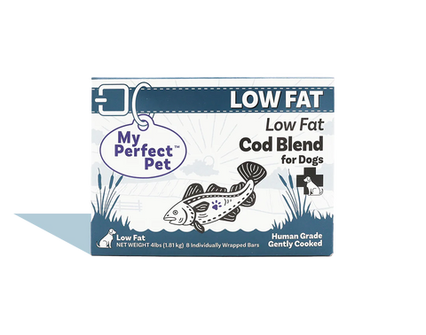 My Perfect Pet - Low Fat Cod Blend - Gently Cooked Dog Food - 4 lb (Local Delivery Only)