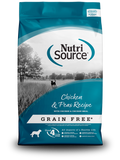 NutriSource - Chicken & Peas Recipe - Dry Dog Food - Various Sizes