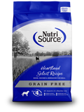 NutriSource - Heartland Select Bison, Chicken & Menhaden Fish Meal Recipe - Dry Dog Food - Various Sizes