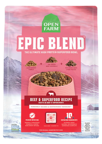 Open Farm - Epic Blend Beef & Superfood - Dry Dog Food - 3.5 lbs