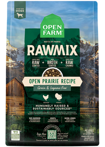 Open Farm - RawMix Open Prairie - Dry Dog Food - Various Sizes