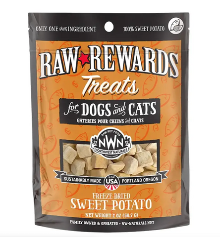 Northwest Naturals - Freeze-Dried Raw Rewards Sweet Potato Treat