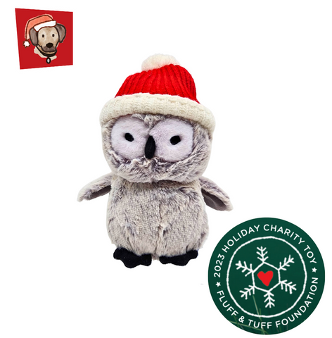 Fluff & Tuff - Frost the Owl Charity Toy