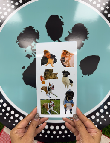 The Modern Paws - Custom Sticker Sheet