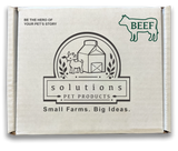 Solutions Pet Products - Beef Recipe - Raw Dog Food - Various Sizes (Local Delivery Only)