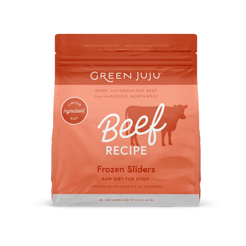 Green Juju - Frozen Beef Recipe - Raw Dog Food - Various Sizes (Local Delivery Only)