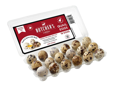 The Butcher's Pup - Frozen Quail Eggs 18 Count (Local Delivery Only)