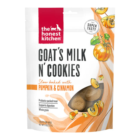 The Honest Kitchen - Goat's Milk Cookies Pumpkin & Cinnamon Treat