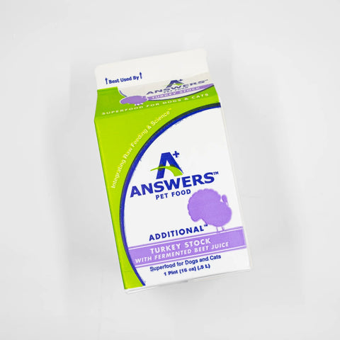 Answers - Additional Turkey Stock with Fermented Beet Juice (Local Delivery Only)