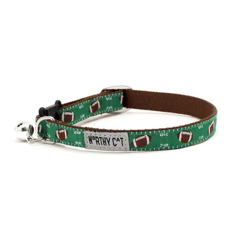 The Worthy Dog - Football Cat Collar