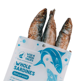 Wild N Fresh - Dehydrated Whole Wild Caught Sardines 6 Pack