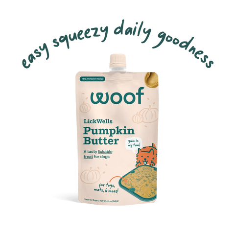 Woof - Lickwells Peanut Butter Pumpkin Butter