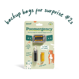 Woof - Poomergency Back-Up Bags