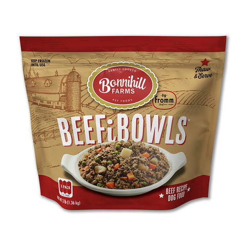 Fromm - Bonnihill Farms BeefiBowls - Gently Cooked Dog Food - Various Sizes (Local Delivery Only)