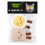 Smokey's Stash - Catnip Filled Breakfast Cat Toy
