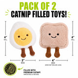 Smokey's Stash - Catnip Filled Breakfast Cat Toy