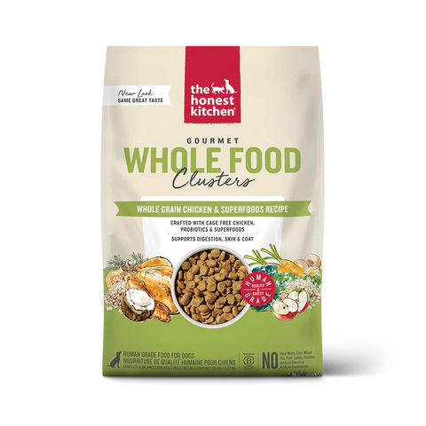 THK - Whole Grain Whole Food Clusters Chicken- Dry Dog Food - Various Sizes