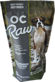 OC Raw - Frozen Duck & Produce Patties - Raw Dog Food - 6 lb (PRE-ORDER-Local Delivery Only)