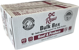 OC Raw - Frozen Beef & Produce Patties Bulk Box - Raw Dog Food - 18 lb (PRE-ORDER-Local Delivery Only)